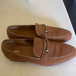 ASOS designer loafers. Brown, size 12